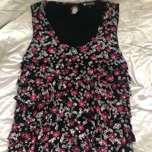 ruffle follower tank top